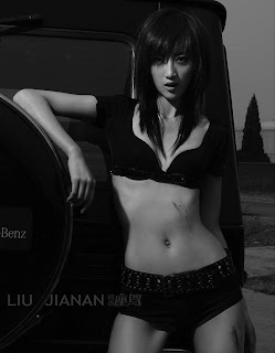 Sexy and Attractive Asian Model Liu Jianan