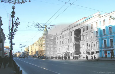 Leningrado ahora sitio Segunda Guerra Mundial Siege of Leningrad Blockade now San Petersburgo Saint Petersburg