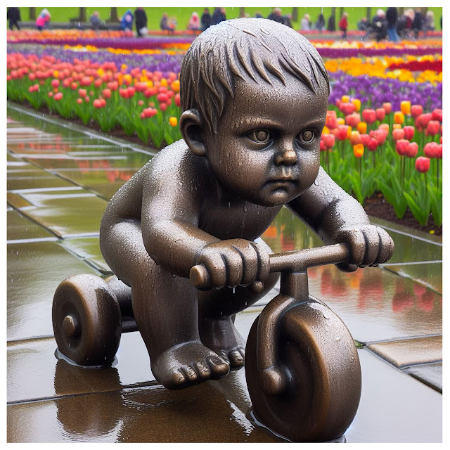 Skulptur i «Vigelandsparken» lag ved hjelp av kunstig intelligens.