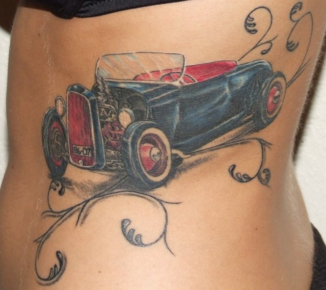 Car Motorcycle Tattoos A major part of our culture