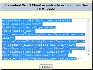 WebSummarizer - embedding in Blogger