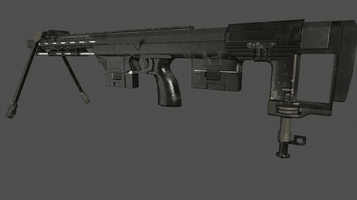 開発中のArma3用AMP DSR-1狙撃銃