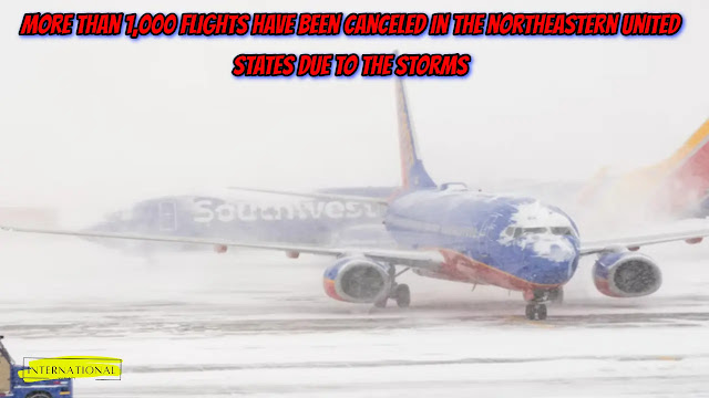 More than 1,000 flights have been canceled
