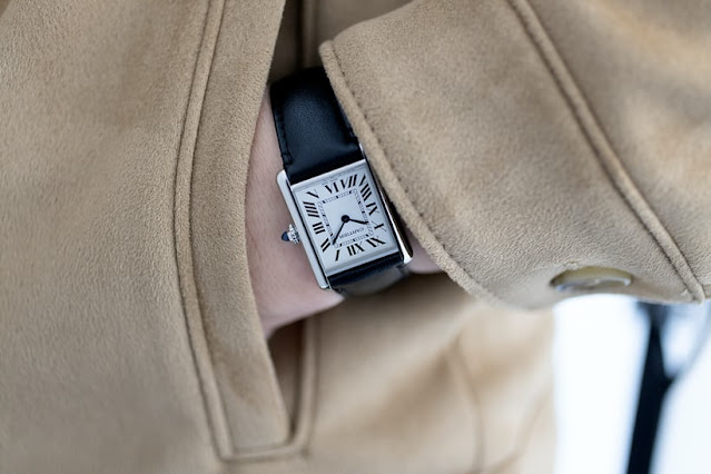 Watches & Wonders 2021 - Réplica de reloj de acero Cartier Tank Must 'SolarBeat'
