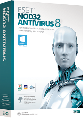 Download ESET NOD32 V.8 32 / 64 Bit + Crack