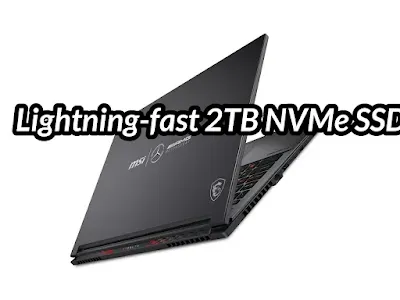 Lightning-fast 2TB NVMe SSD