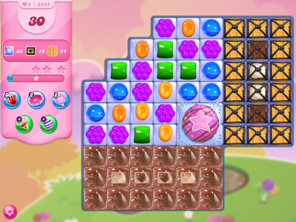 Candy Crush Saga level 3945