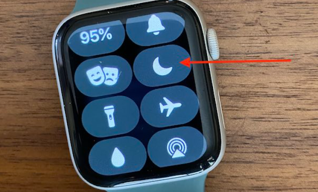 Set New focus screen on Apple Watch