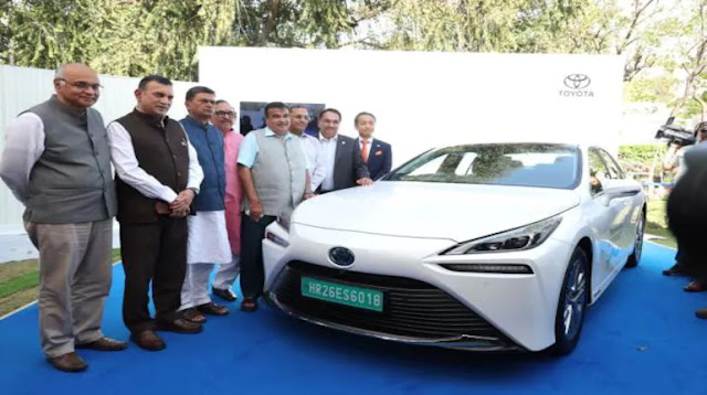 India's FIRST Green HYDROGEN CAR - MIRAI