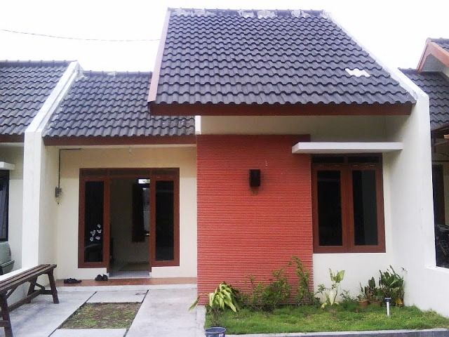 54 Desain Rumah  Sederhana  di  Kampung  Yang Terlihat Cantik 