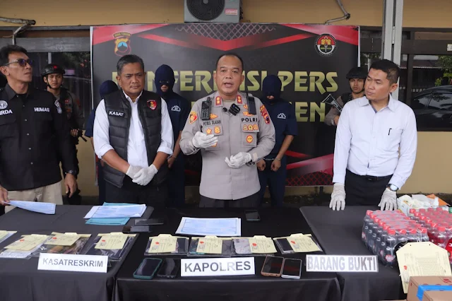 Polres Sragen Ungkap Kasus Penggelapan Truk Bermuatan Snack dan Minuman, Kerugian Capai Rp 700 Juta