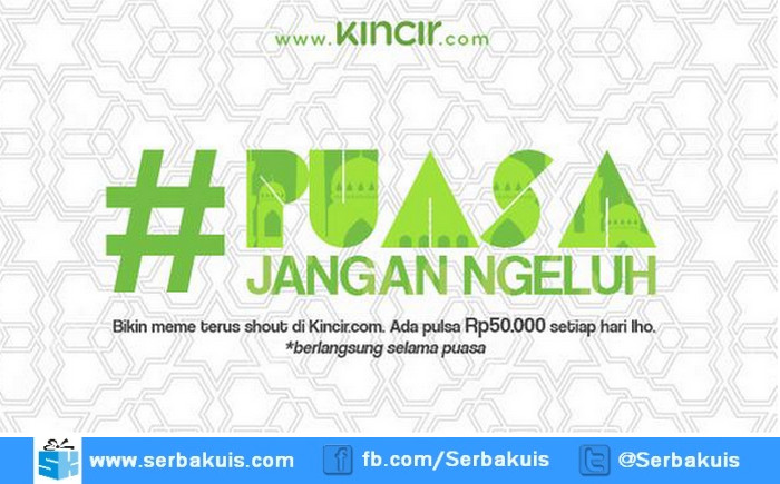 Kontes Meme Puasa Jangan Ngeluh Berhadaih Pulsa 50K Setiap 