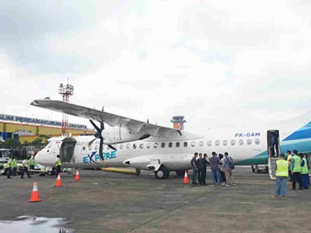 Garuda Indonesia Resmi Operasikan Rute Halim Perdanakusuma Jakarta - Wiriadinata Tasikmalaya