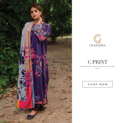 Fall Winter Collection By Charizma | New 3 Piece Suits | Pakistani Dress Designs