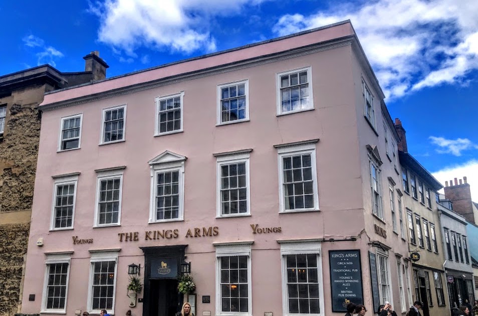 Patrick Comerford: Lunch in the King's Arms, a literary pub in Oxford with  memories of poets