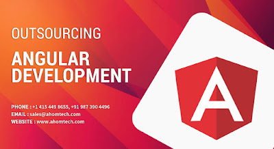 Angular development outsourcing by Ahom Technologies