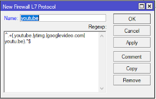 Limit  Bandwidth Youtube di Mikrotik