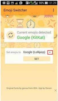 Cara Menggunakan Emoji Switcher (root) v2.02 Apk