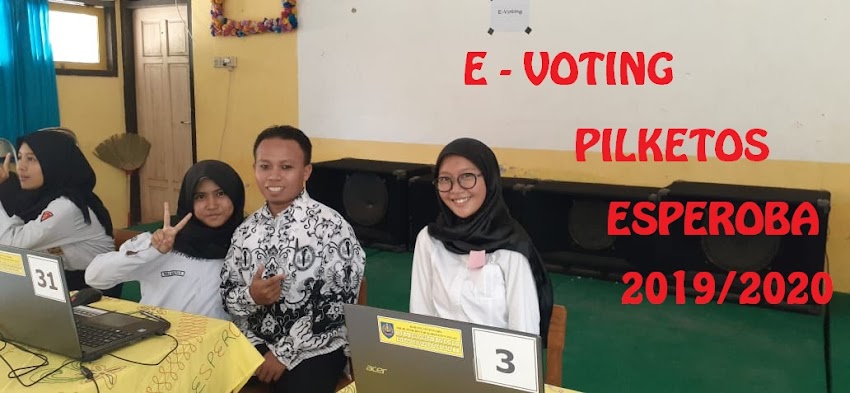 SMP N 2 BALAPULANG SUKSES MENYELENGGARAKAN PILKETOS TAHUN 2019 DENGAN SISTEM EVOTING