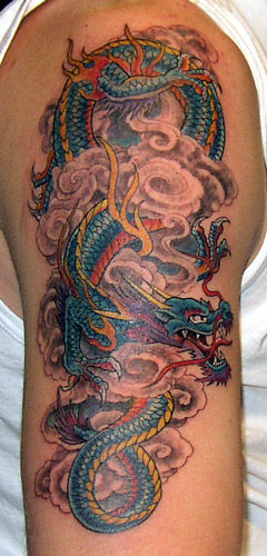 Asian Dragon Tattoo Designs