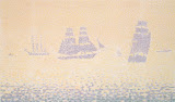 Sailing Ships by Paul Signac - Landscape Art Prints from Hermitage Museum