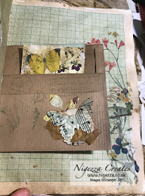 Nigezza Creates My First Junk Journal: Finishing Off Pages #4