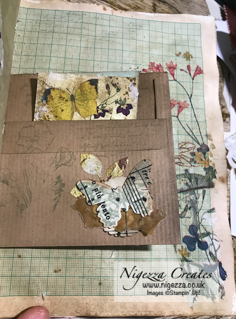 Nigezza Creates My First Junk Journal: Finishing Off Pages #4