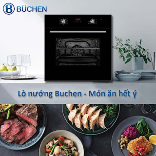 Lò nướng Buchen giúp bạn chế biến món ăn hết ý