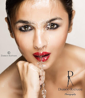 Alia Bhatt apeearing in 2015 Dabboo Ratnani Calendar