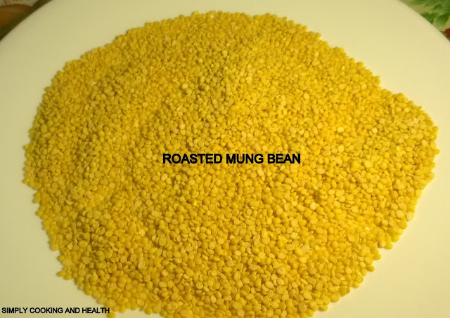 Roasted mung bean