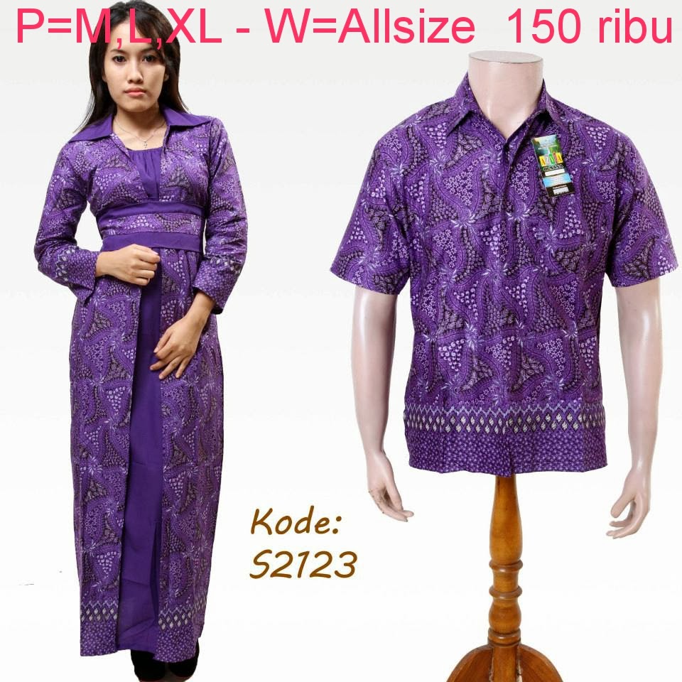  Baju Batik Pasangan Suami Istri Model Baju Batik 