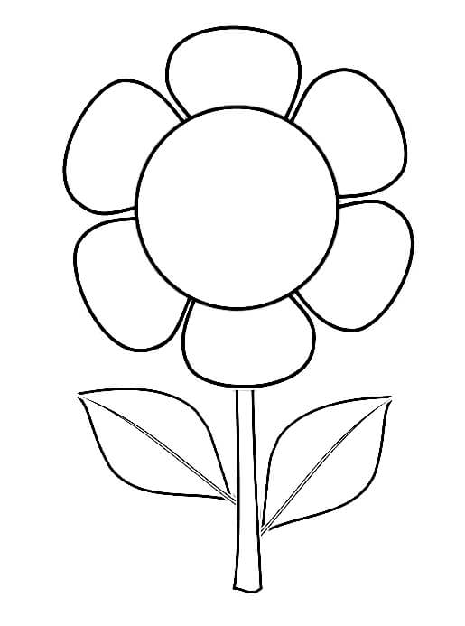 Coloring Page flower