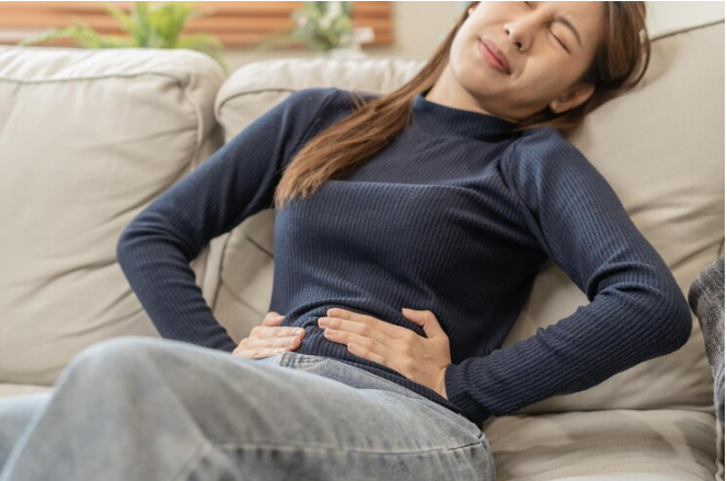 Severe abdominal pain during period