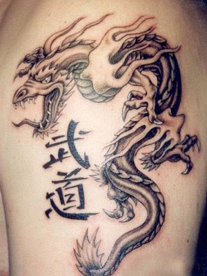 Dragon Tattoo Stencils Picture 6
