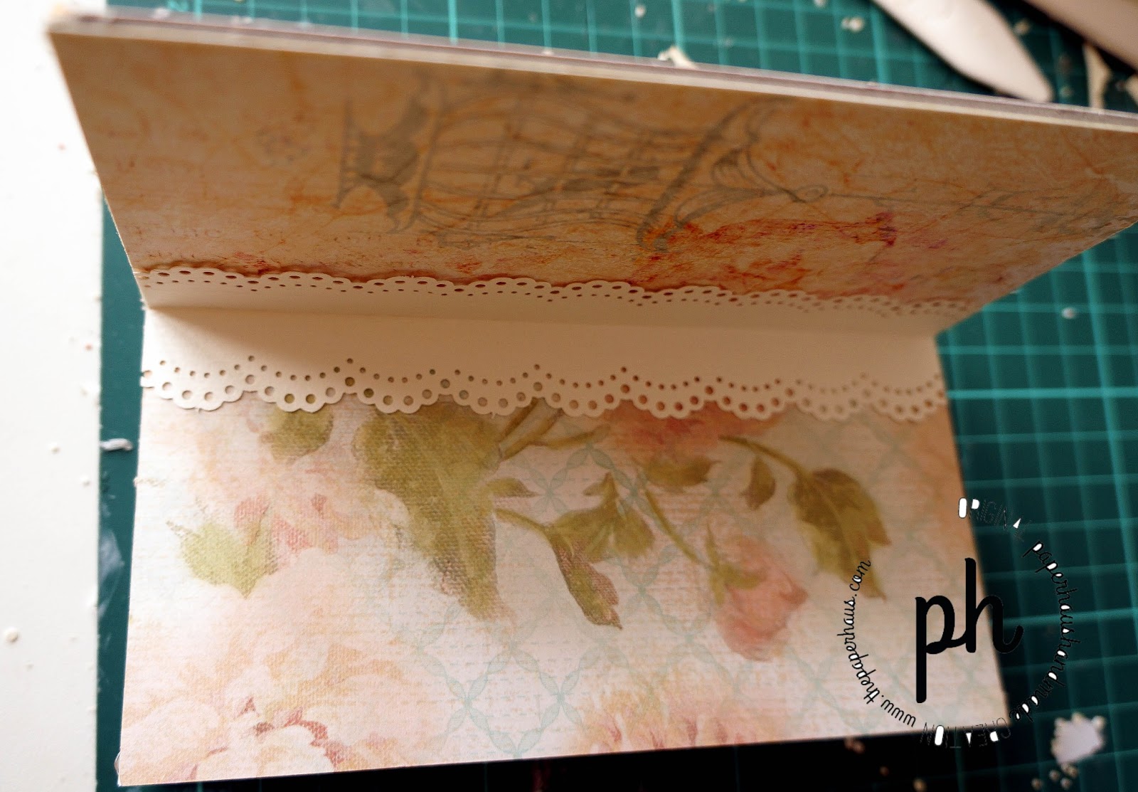 PaperHaus Magazine: A gorgeous mini album tutorial by Sharm