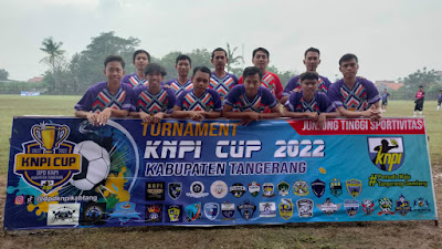 DPK KNPI Kecamatan Sepatan lolos ke 8 Besar usai Taklukkan Panongan pada laga KNPI Cup 2022 