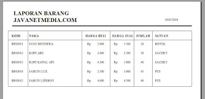 Cara Membuat Laporan Crystal Report Database MySQL