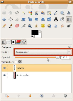 tutoriel calque mode superposer