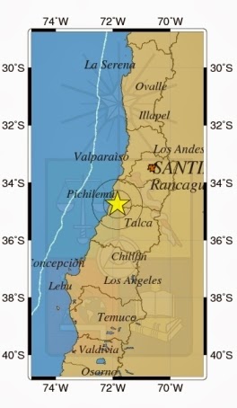 [INFORME DEFINITIVO] FUERTE SISMO SE PERCIBIÓ EN CUREPTO DE CHILE, TEMBLOR ASUSTÓ A LA POBLACIÓN LOCAL...