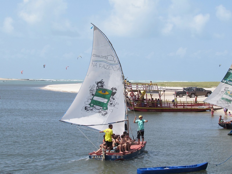 Passeio de Barco em Barra do Cunhaú