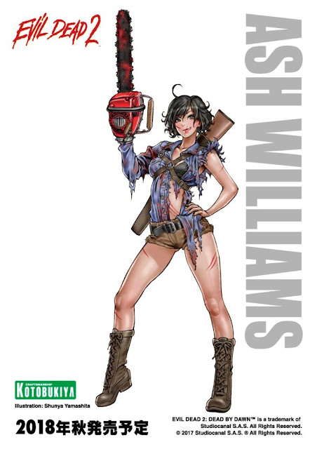 Ash Williams illustration by Shunya Yamashita