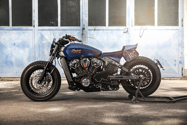 Indian Scout By Titan Motorcycles Hell Kustom