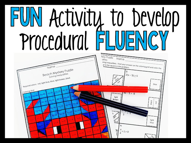 Develop Fluency in Middle School Math