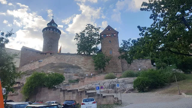 Nürnberg die Kaiserburg.