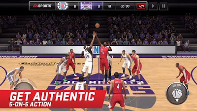 NBA LIVE Mobile v1.2.4 MOD APK Terbaru 2016