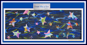 photo of: "Draw Me a Star" by Eric Carle (Paintings in Eric Carle RoundUP via RainbowsWithinReach)