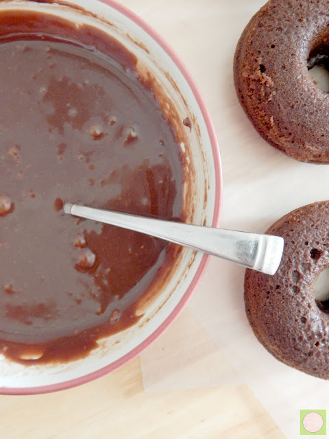 chocolate cake donuts with chocolate ganache (sweetandsavoryfood.com)