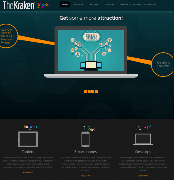 TheKraken Joomla Business Templates