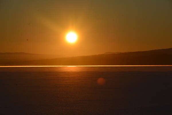 solnedgang røsholmstranda