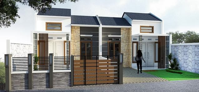 JASA INTERIOR 3D MURAH: Jasa Desain Rumah Tipe 45 lahan tidak luas
